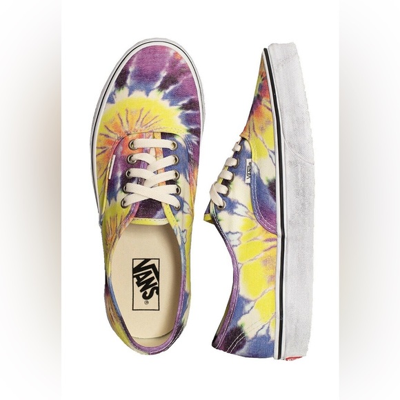 Vans Shoes - COPY - NWT Vans Authentic Washed Tie Dye Shies Size 9.5M(11W) Unisex